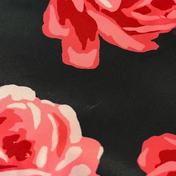 Kate Spade Black and Pink Floral Tote - Picture 12 of 15